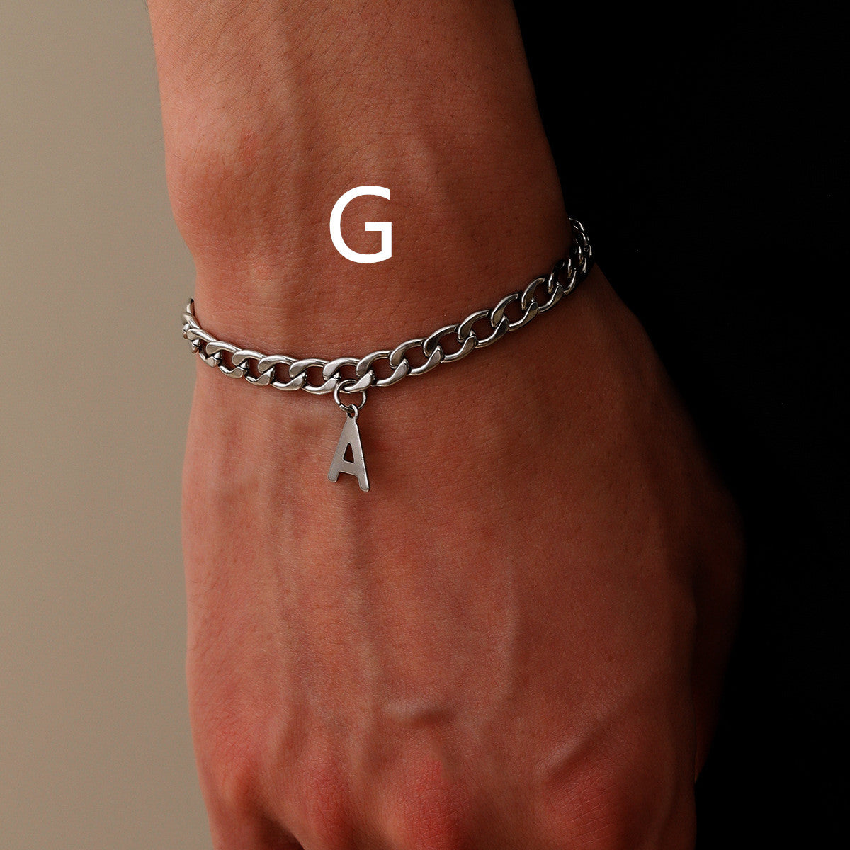 Simple Letter Bracelet