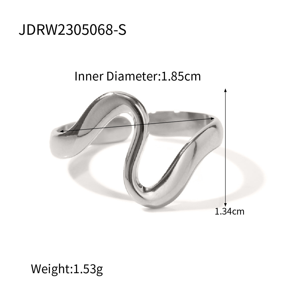 Steel Ring Titanium Steel No Fading
