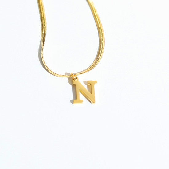 Letter Chain necklace