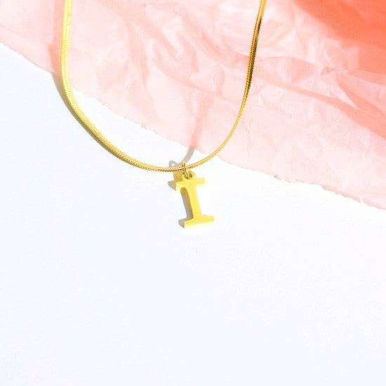 Letter Chain necklace