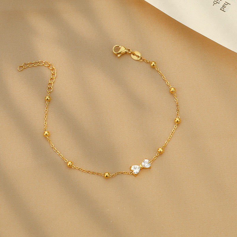 Diamond Bow Bracelet