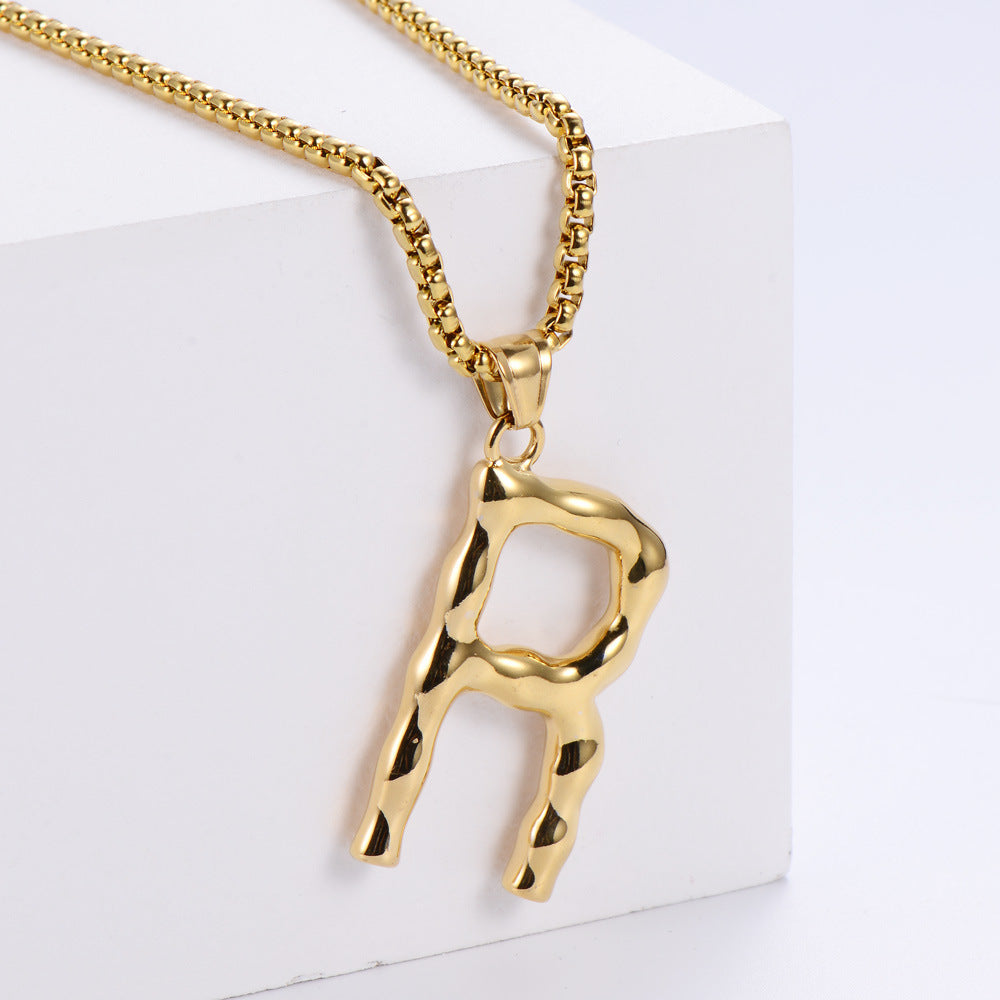 Big Letter Necklace (only pendant)