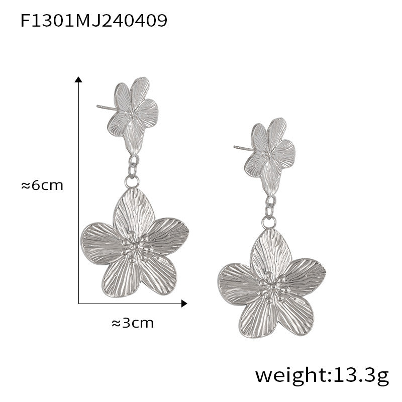 Flower/butterfly Earrings