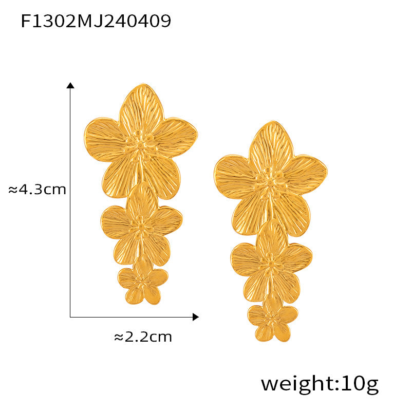 Flower/butterfly Earrings