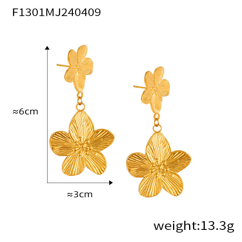 Flower/butterfly Earrings