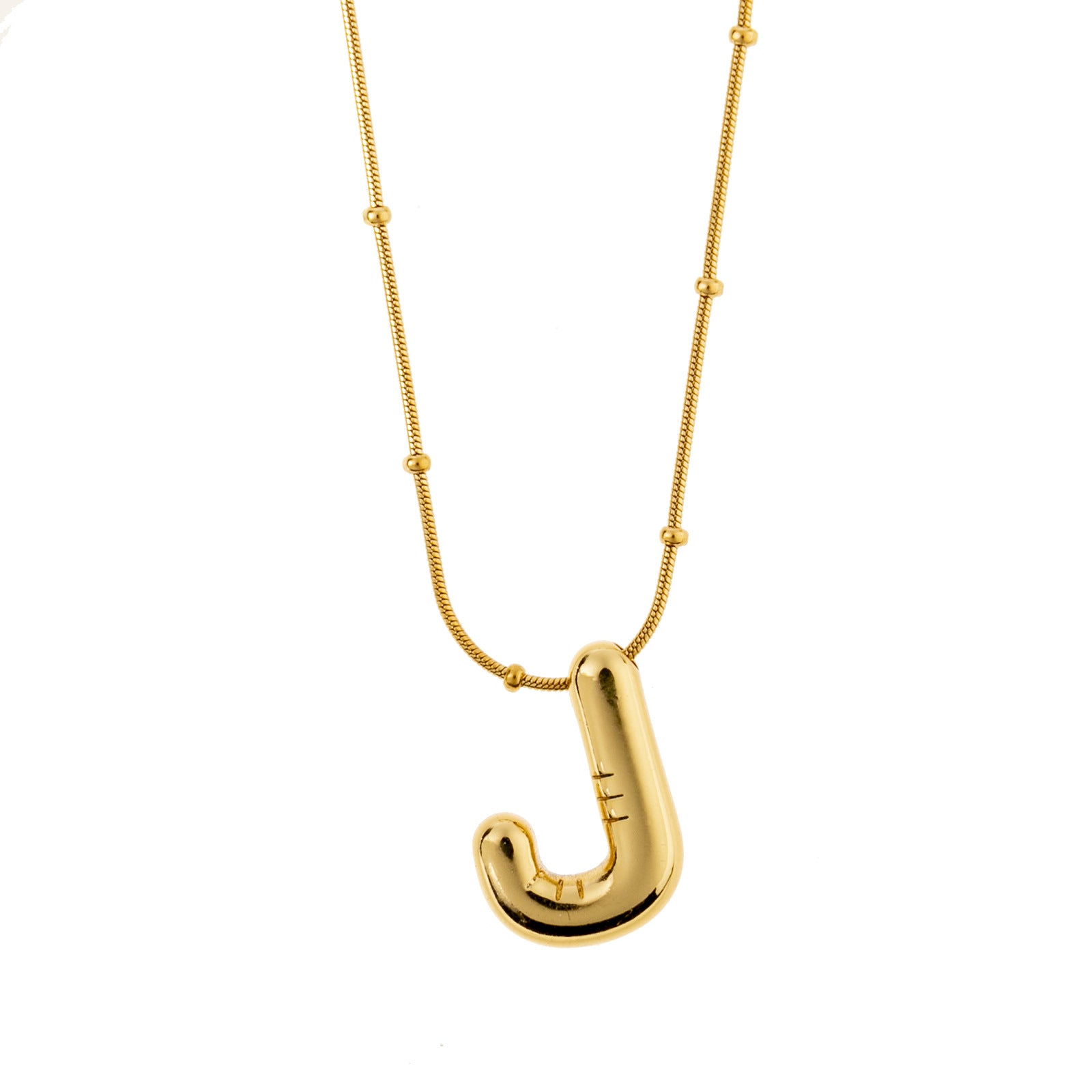 Bubble Letter Necklace