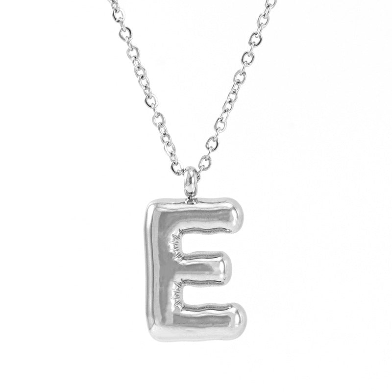 Bubble Letter Necklace