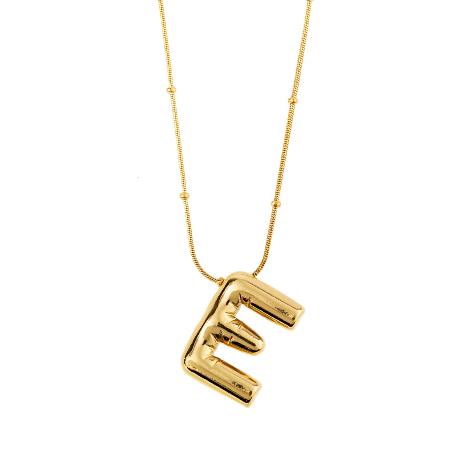 Bubble Letter Necklace