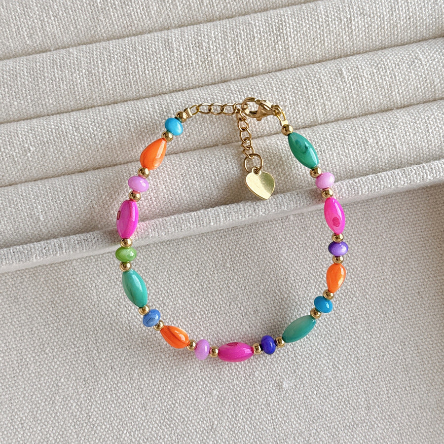 Shell Beaded Bracelet