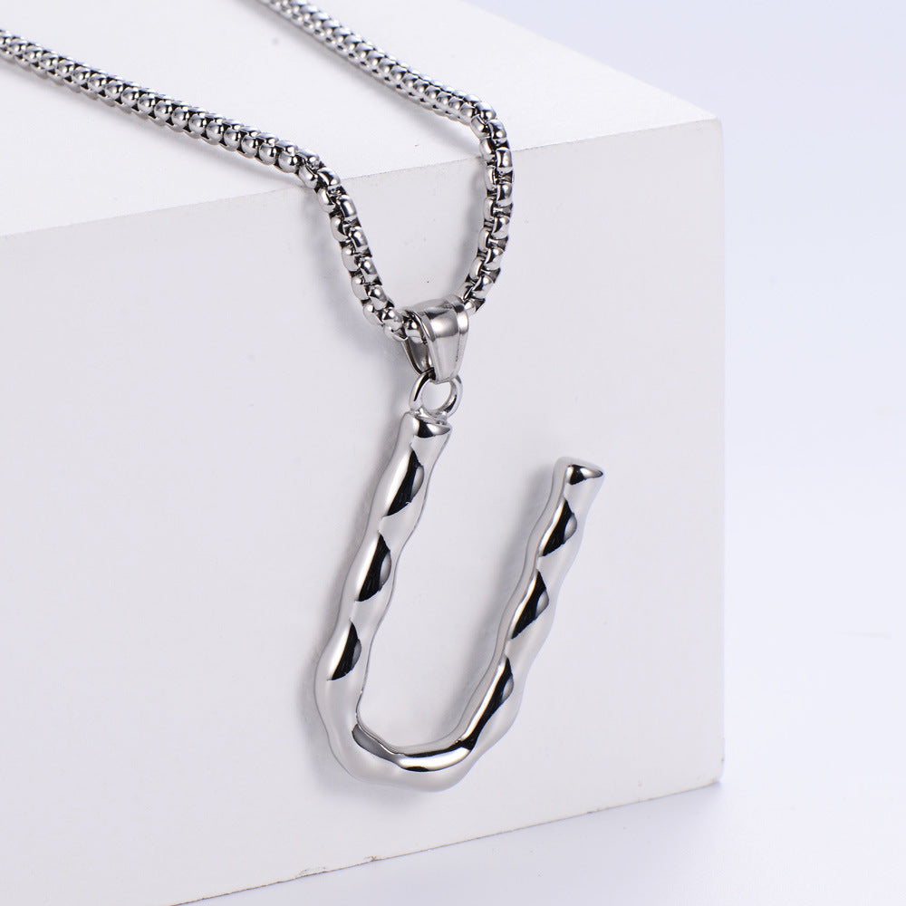 Big Letter Necklace (only pendant)