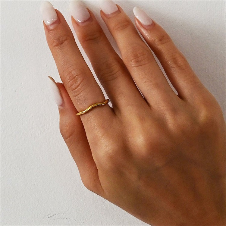 Wavy Irregular Ring