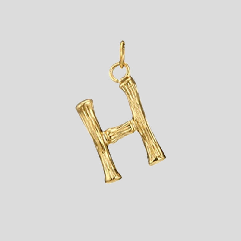 Structure letter Necklace