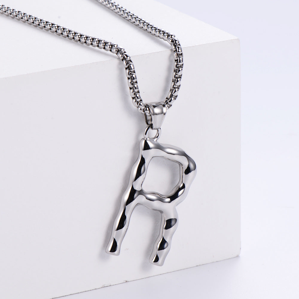 Big Letter Necklace (only pendant)