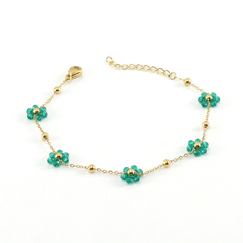 Mini Color Flowers Bracelet