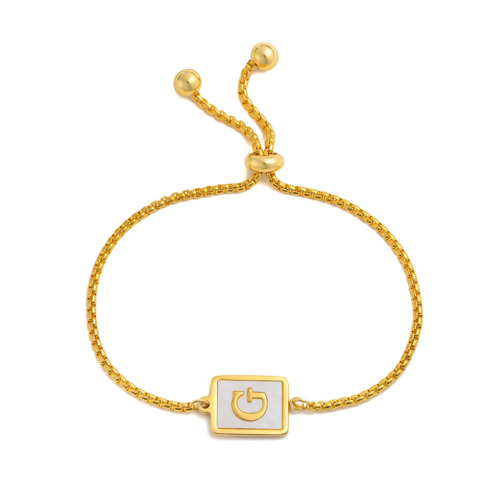 Block Letter Bracelet