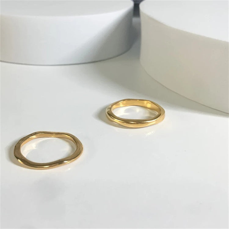 Wavy Irregular Ring