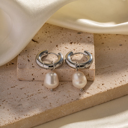 Pearl earrings