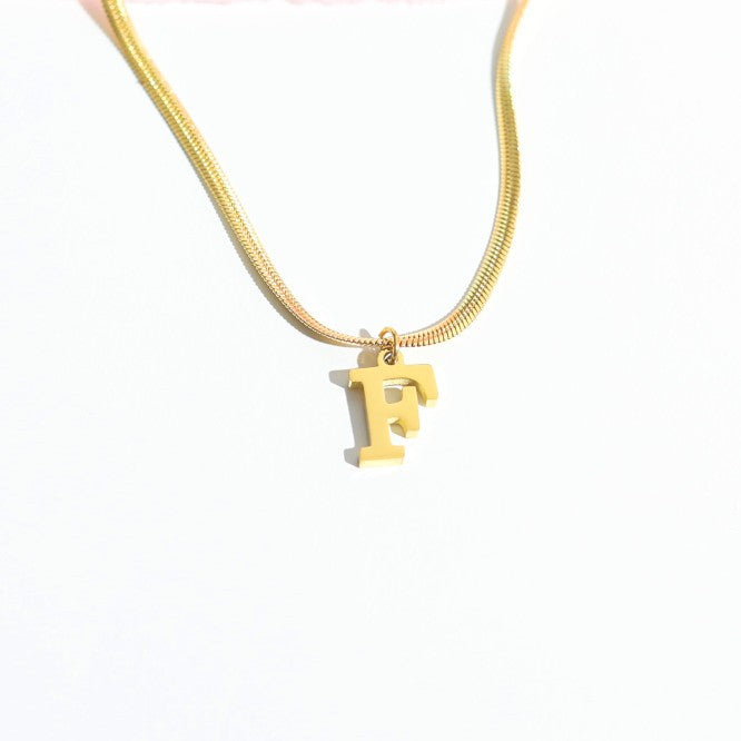 Letter Chain necklace