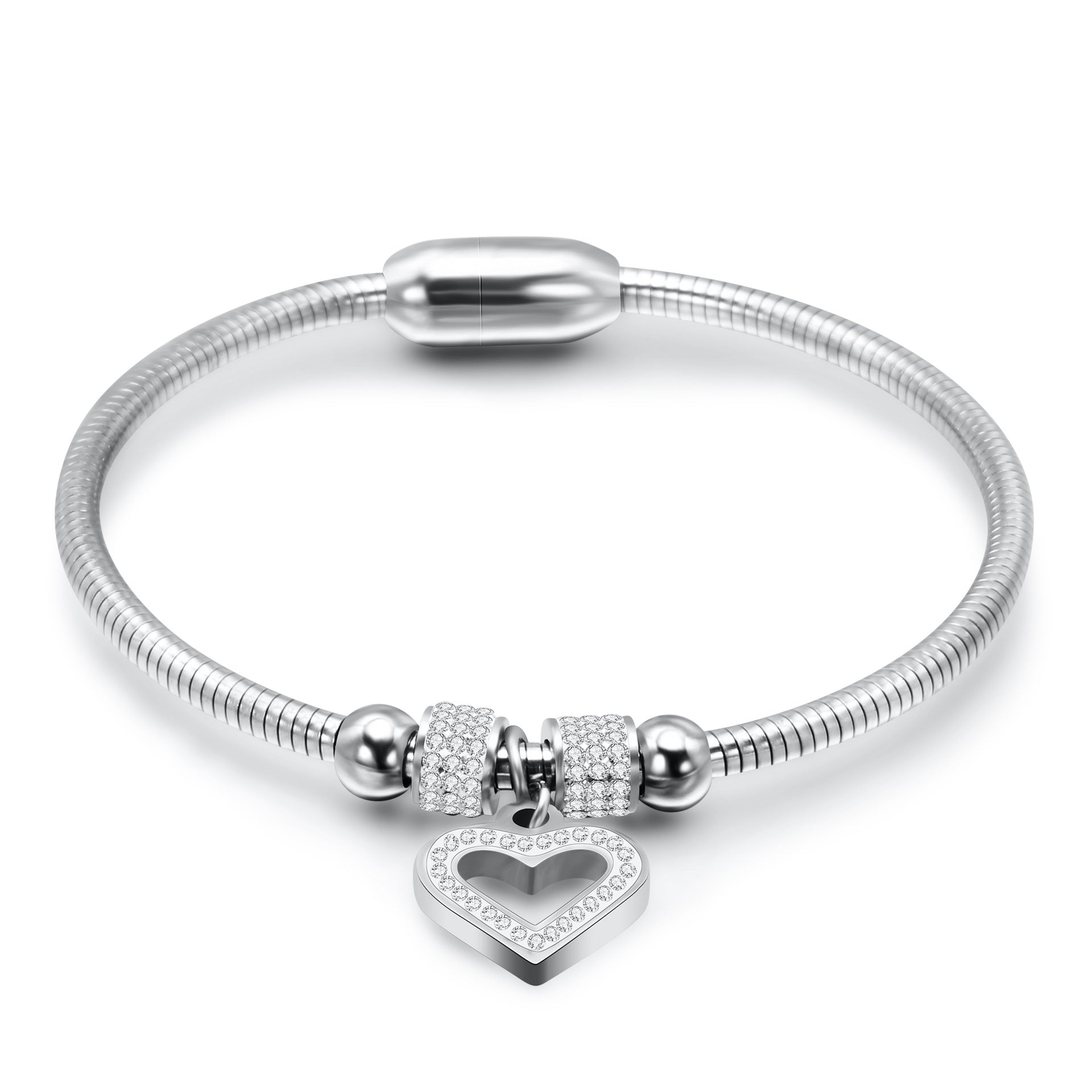 Simple Heart Bracelet