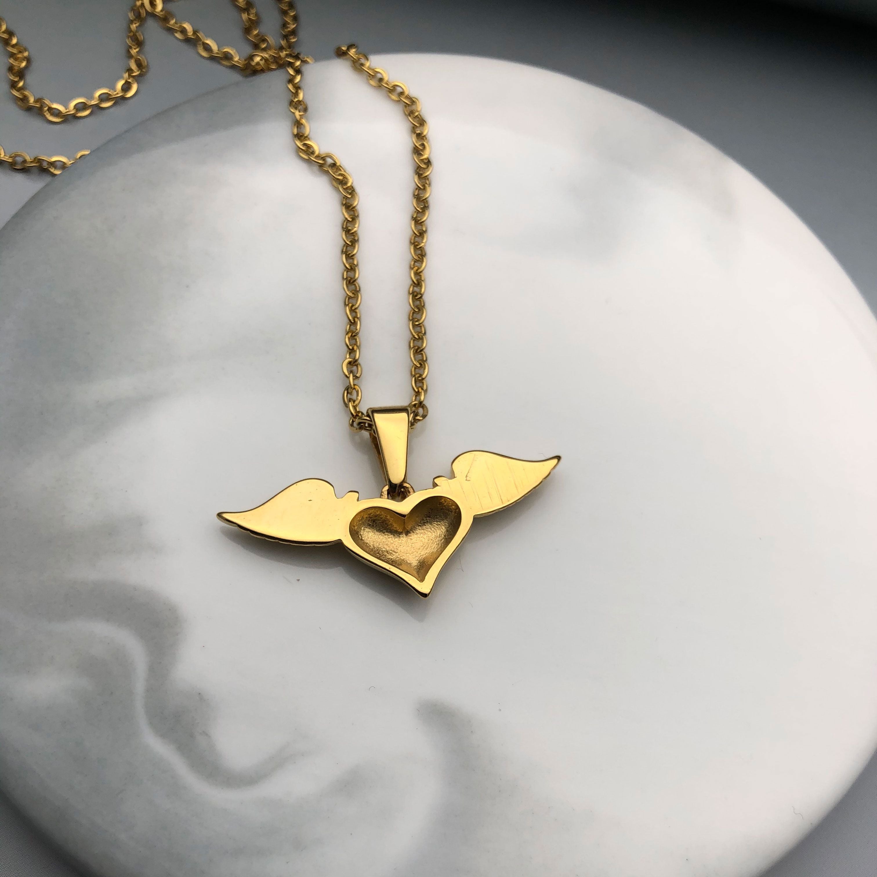 Wing heart (only pendant)