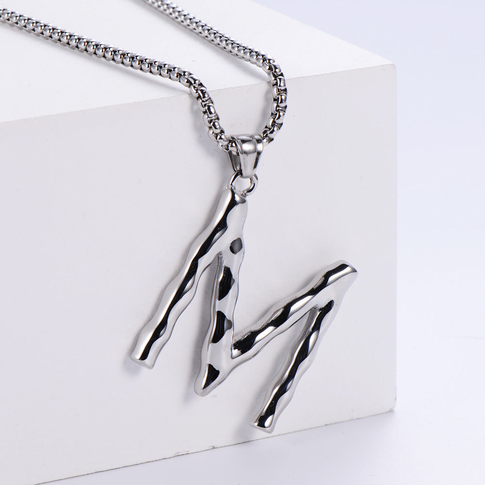 Big Letter Necklace (only pendant)