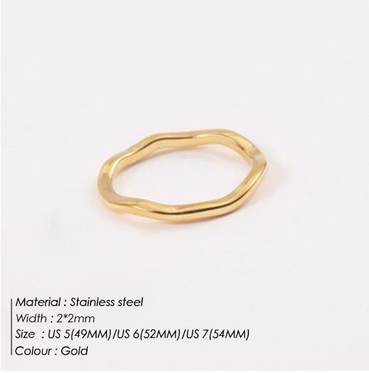 Wavy Irregular Ring