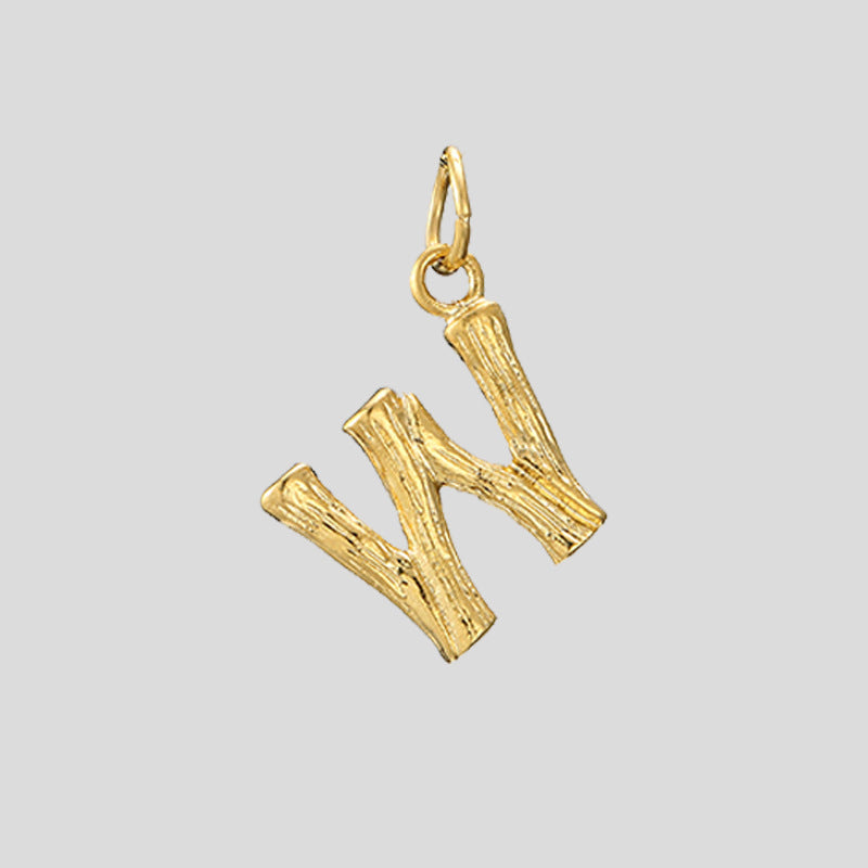 Structure letter Necklace