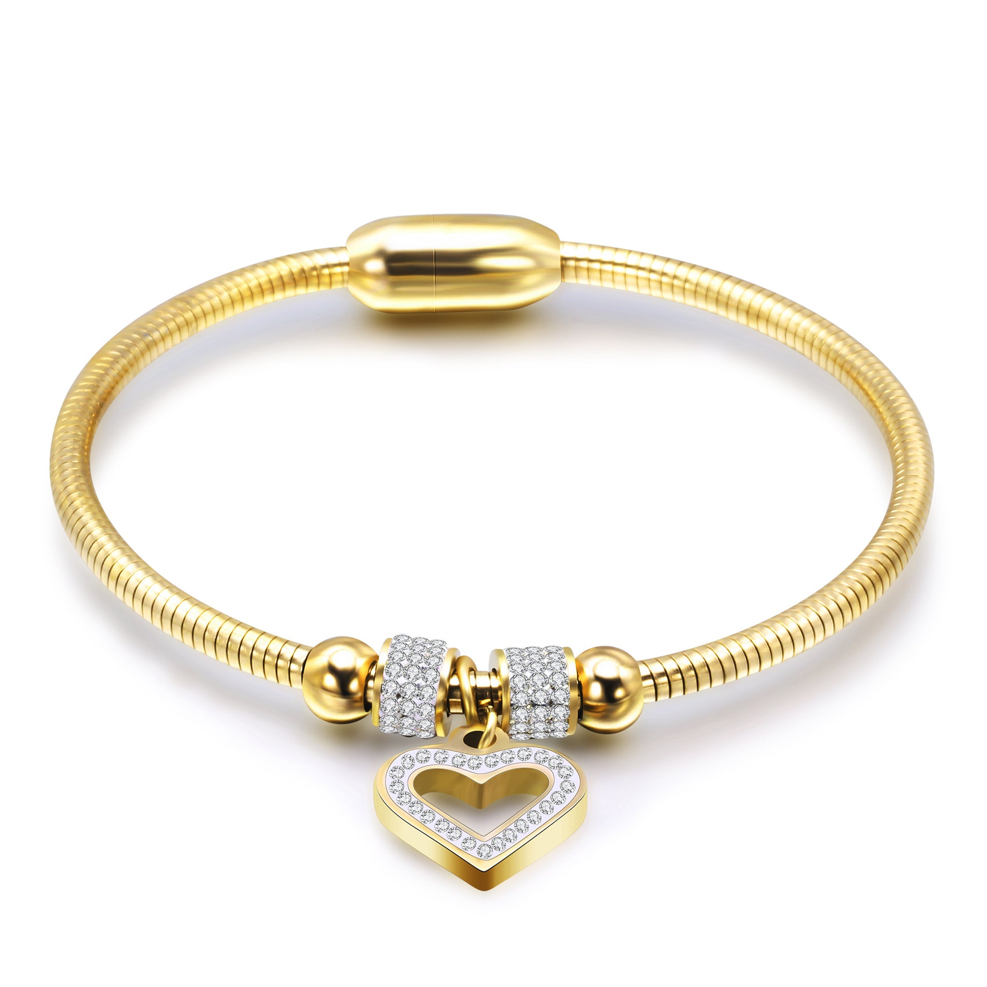 Simple Heart Bracelet