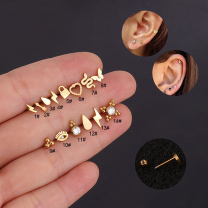 Small earrings