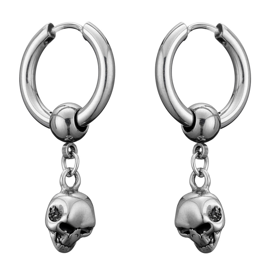 Skull earrings