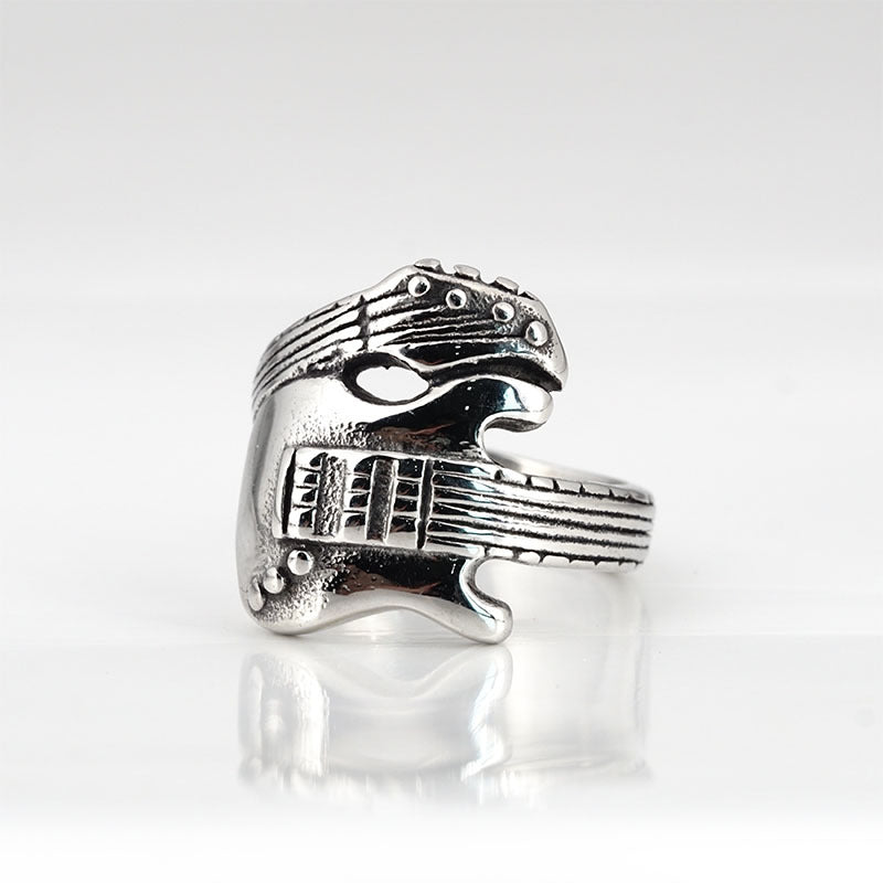 Guitar ring stainless steel