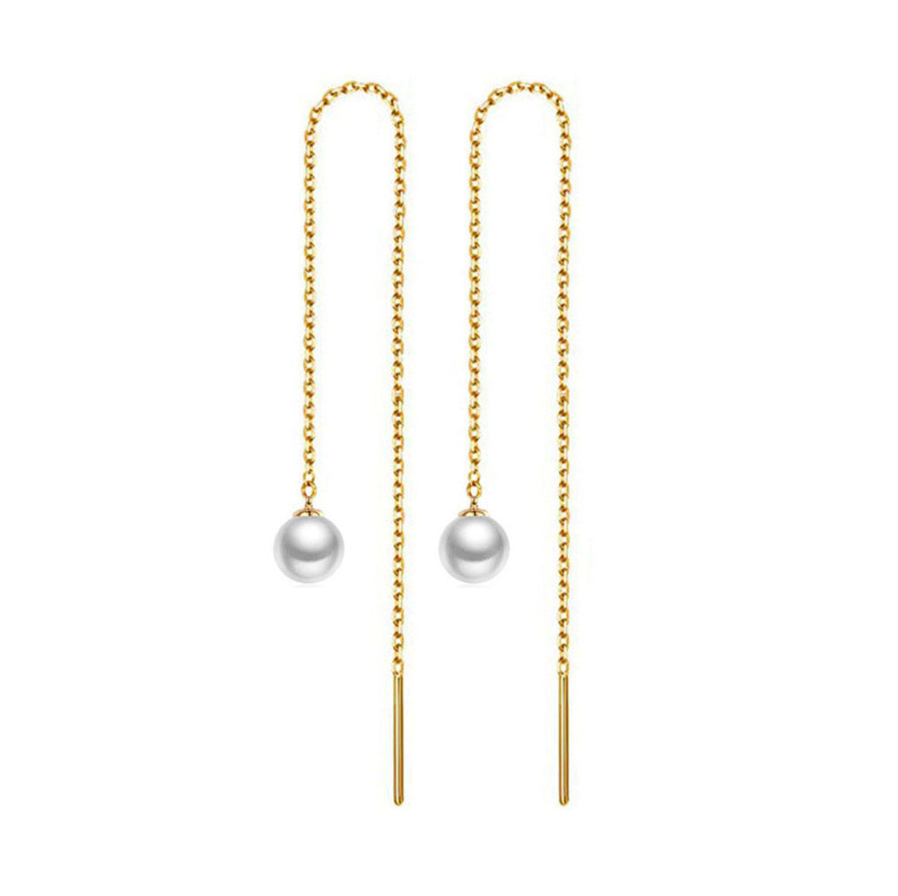 pearl earrings