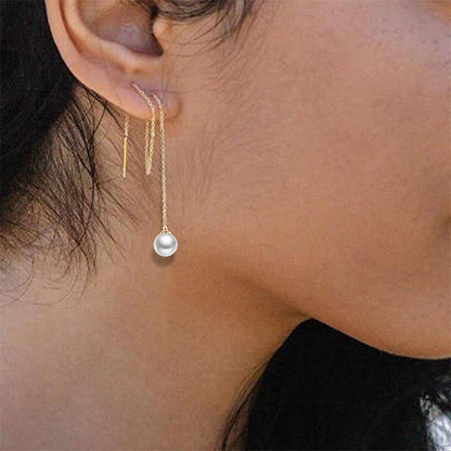 pearl earrings