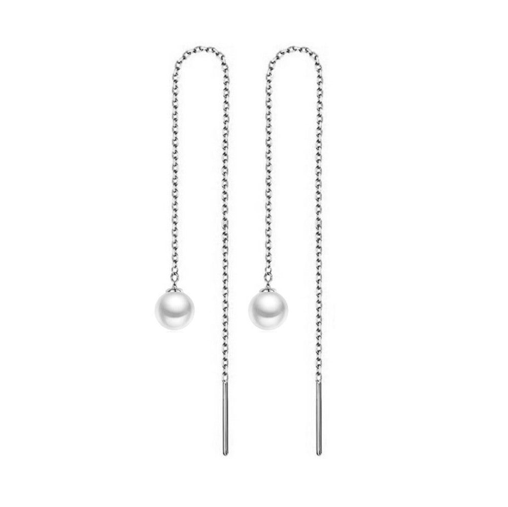 pearl earrings