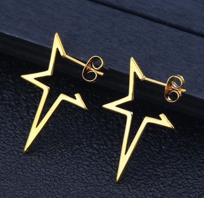 Star earrings