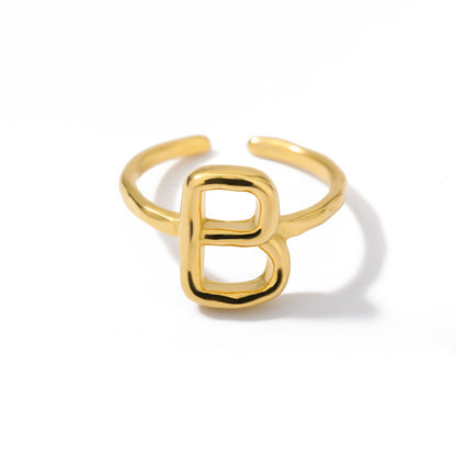 One letter ring