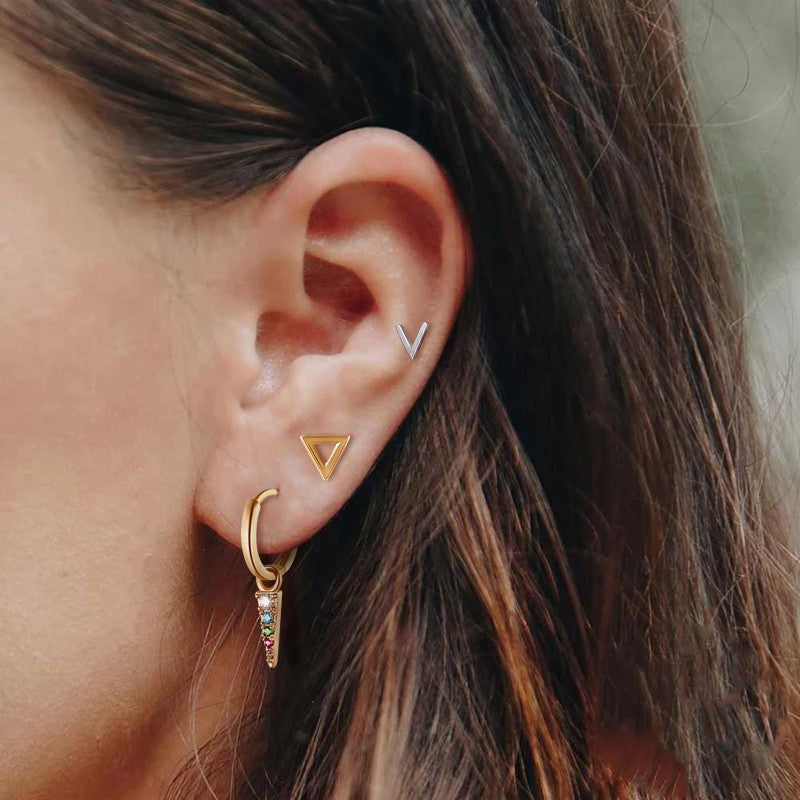 peak daimond earrings