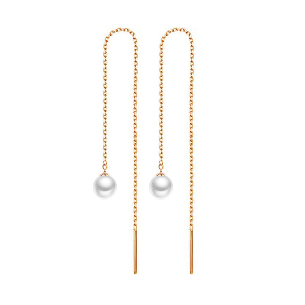 pearl earrings