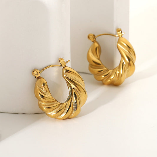 Twisted earrings