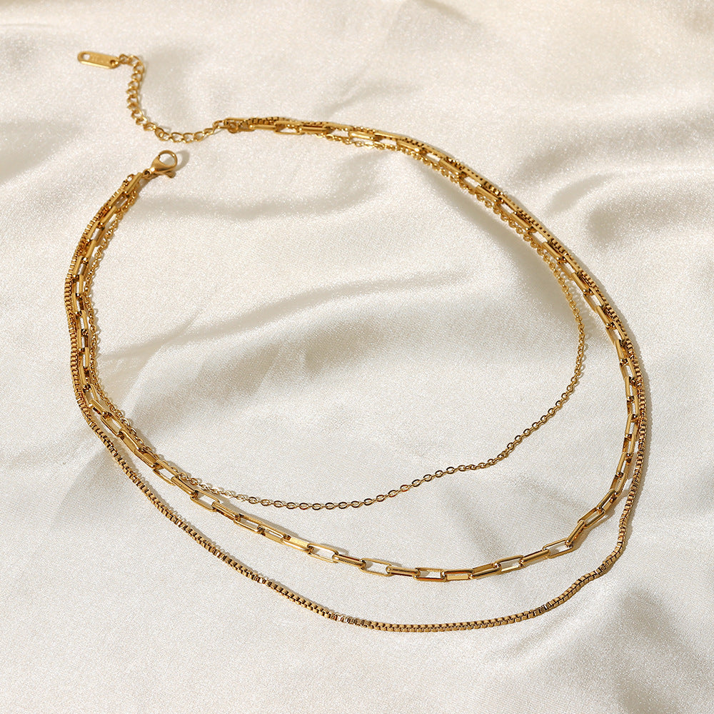 Three-layer Necklace