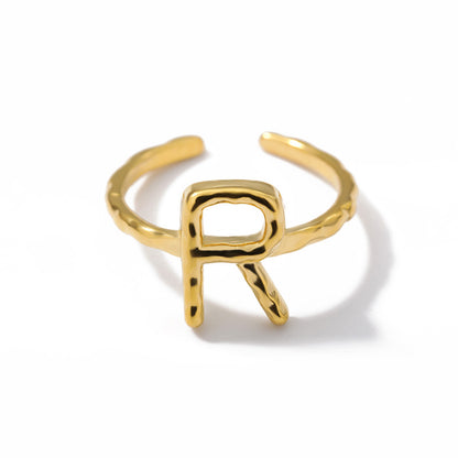 One letter ring