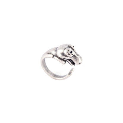 Dino Stainless Steel Ring