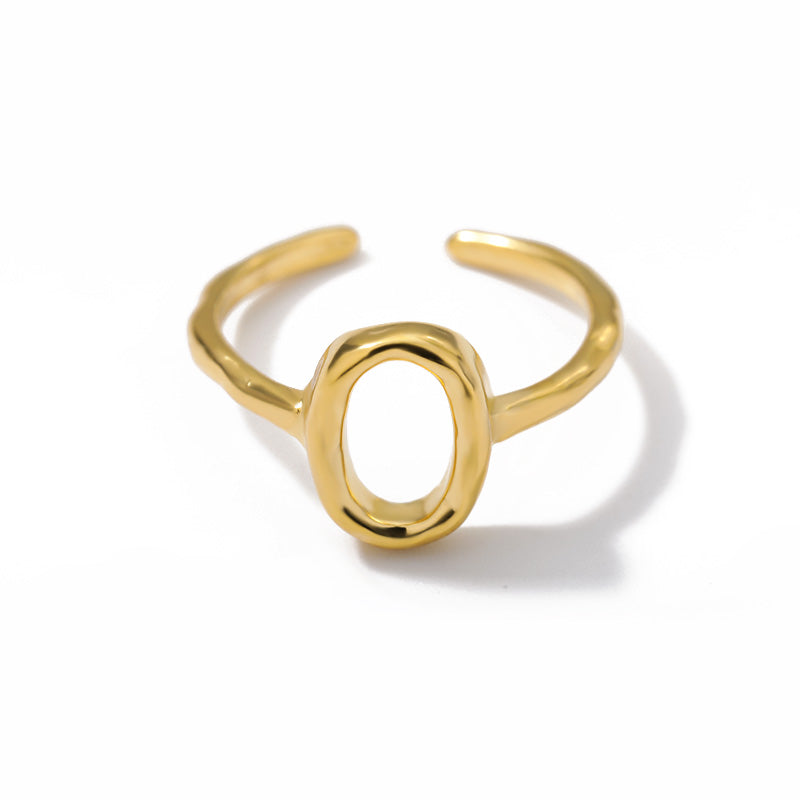 One letter ring