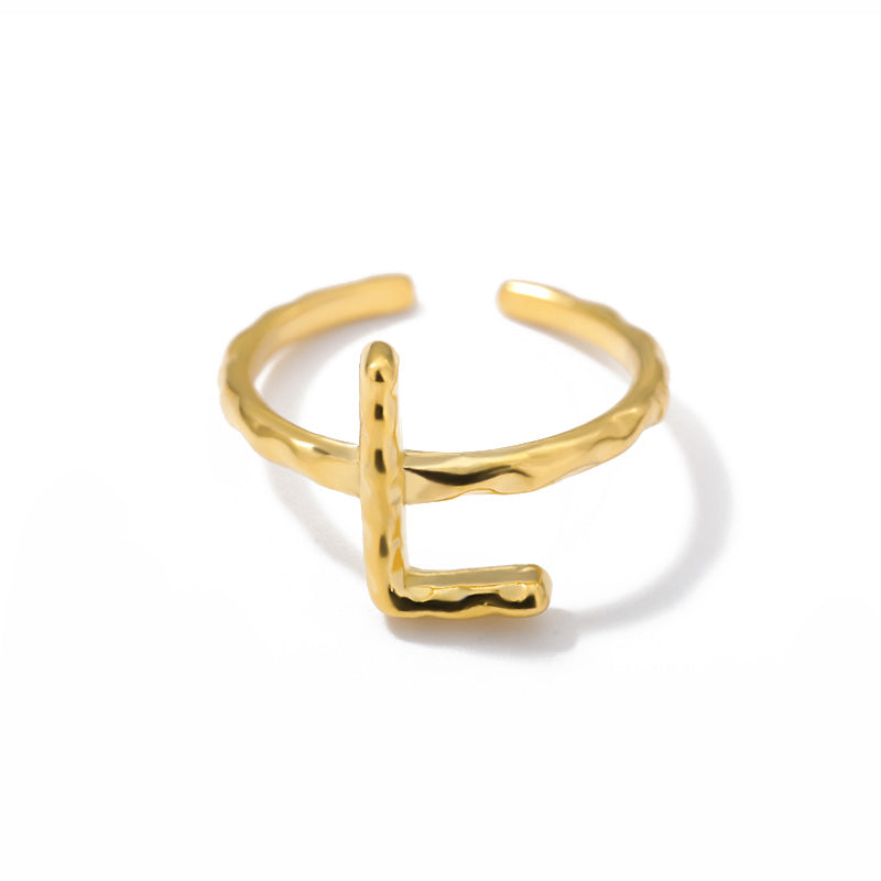 One letter ring