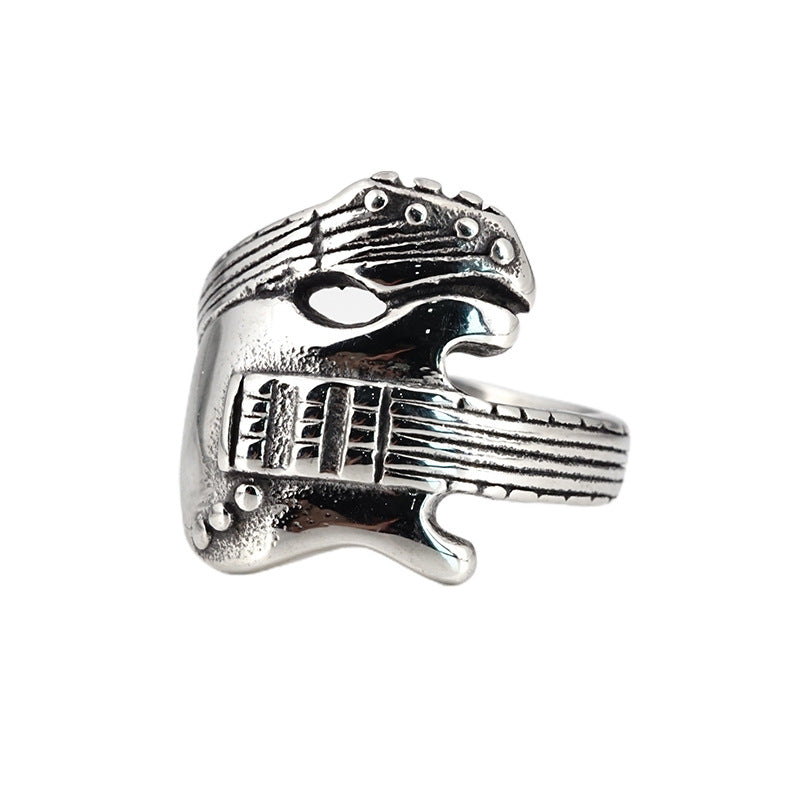 Guitar ring stainless steel